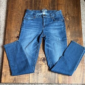 Cat & Jack Women's Dark Blue Straight Leg Jeans